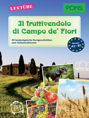 cover image of PONS Kurzgeschichten--Il fruttivendolo di Campo de' Fiori